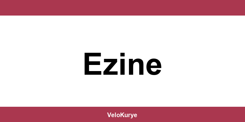 Kuryenet Ezine şubesi iletişim bilgileri