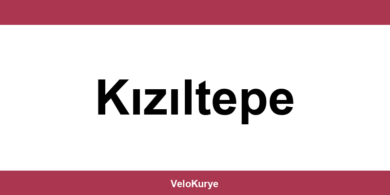 Kuryenet Kızıltepe şubesi iletişim bilgileri