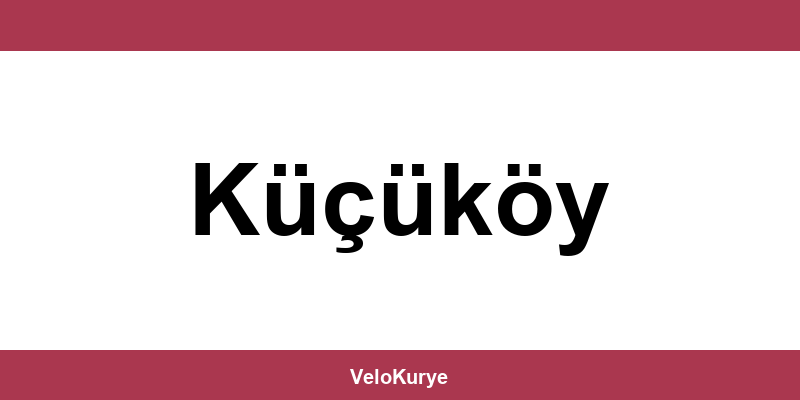 Kuryenet Küçüköy şubesi iletişim bilgileri